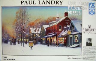  Maker by Paul Landry 1000 PC Jigsaw Puzzle FX Schmid New SEALED