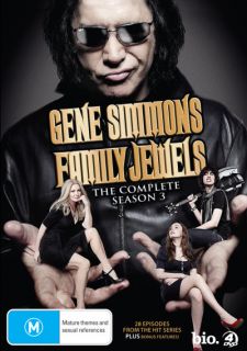 Gene Simmons Family Jewels Season 3 DVD 9315842041618