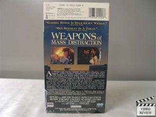 Weapons of Mass Distraction VHS Gabriel Byrne Ben Kingsley