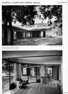 1940 The Modern House Neutra Koch Stone Lescaze Howe Harris Hegner