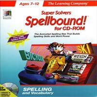 Super Solvers Spellbound PC CD Kids Word Spelling Game