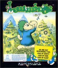Lemmings Manual PC Classic Puzzle Arcade Game 3 5