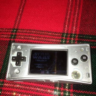 Nintendo Game Boy Micro Handheld System 3 Games Included