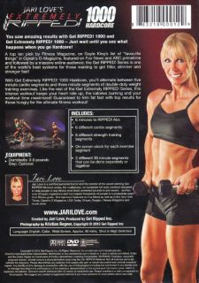 Jari Love Get Extremely Ripped 1000 Hardcore DVD New Toning Weights