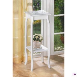 Marseilles White Romantic Country French Style Indoor Plant Stand