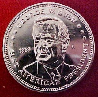 Dbl Eagle Presidential Commemorative Coin George w Bush