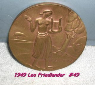 1949 Society of Medalists No 40 by Leo Friedlander