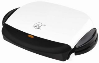 George Foreman GRP4 Grilleration White Removable Plate Grill