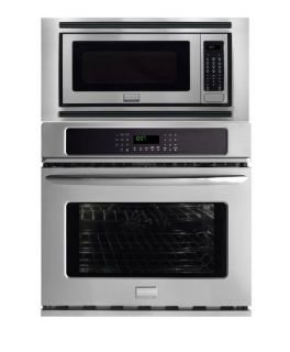 Frigidaire 30 Stainless Steel Convection Wall Oven Microwave Combo