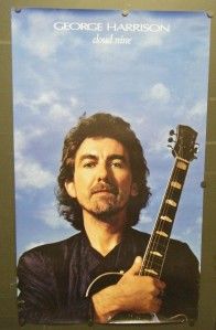George Harrison Promo Poster Cloud Nine 1987 Former Beatle got My Mind