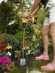   TV PRESTO PLANTER Bulb Plant Garden Auger Power Drill Gardening Tool