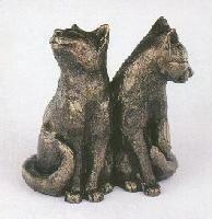 additional information milly molly frith cat cold cast bronze figurine