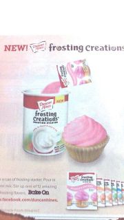 Duncan Hines Frosting Creations Flavor Packet 12 Flavor Choices