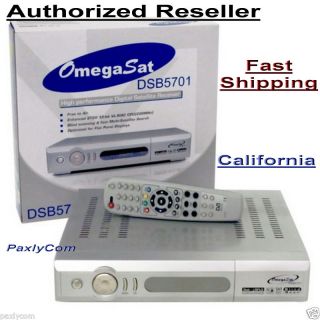 Free to Air Omegasat DSB 5701 Satellite Receiver FTA 854426001017