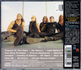 Gamma Ray Insanity And Genius 93 JAPAN CD W/ Obi 1st Press VICP 5267