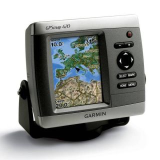 GARMIN GPSMAP 420s Marine GPS Chartplotter w/Sonar & Transducer 010