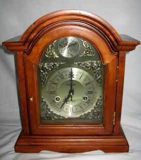 West Manor Tempus Fugit 31 Day Mantle Clock Very Nice