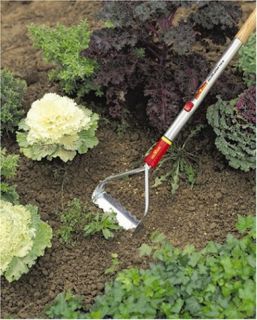 Push Pull weeder is a simple yet powerful tool Wavy dual edged blades