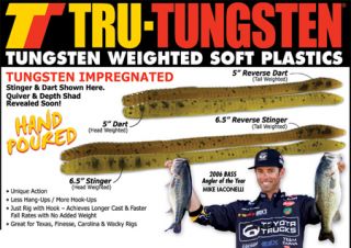 Tru Tungsten Tail Weighted Reverse Stinger WTRMLN Seed