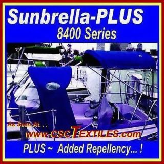 SUNBRELLA PLUS MARINE 5yd FABRIC 8400 UVR 60w for Covers, Boats