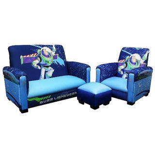Toy Story 3 Buzz Kids Furniture 3 PC Couch Chair