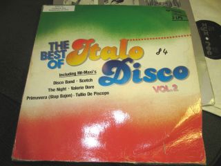 LP Best of Italo Disco Vol 2 Valerie Dore Fake Savage Cyber People