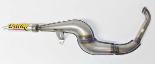 Giannelli Exhaust Silencer Pipe Muffler Racing Scooter Moped Minarelli