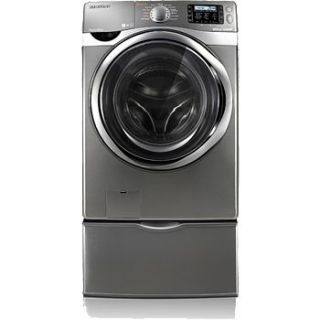 New Samsung WF520ABP 4 3 CU ft Stainless Steel Tub F…