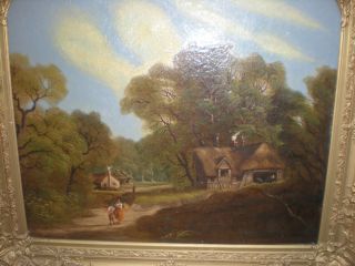 SIDNEY RICHARD PERCY 1881 signed listed artist landscape oil painting