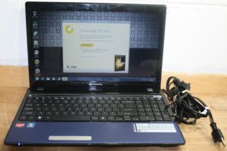 Gateway NV53A NEW95 15 6 Laptop Notebook 4GB 300GB AMD Dual Core
