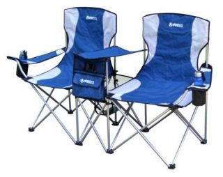 Gigatent Side by Side Folding Chair   Beach or Ball Game 2 Person
