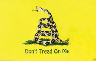Gadsden Flag DonT Tread on Me Tapestry 60x90
