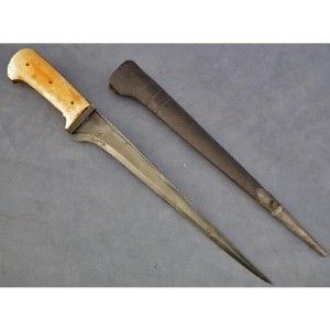 Antique 18th Century Indo Persian Dagger Islamic Pesh Kabz