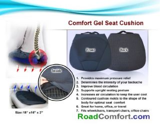 Features of Extreme Orthopedic Gel Seat Cushion for Wheelchair,office