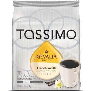 16 T Discs Gevalia French Vanilla Coffee Tassimo Brewers Best 04 2013