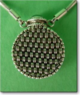  Silver Pendant Necklace Artisan Jewelry Cynthia Gale Designer