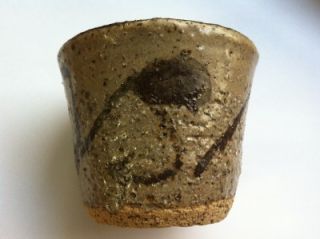  pottery Karatsu classical E karatsu yunomi soba choko by oameya gama