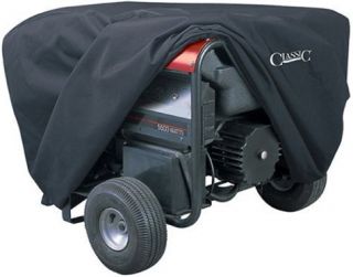 New Classic Accessories Generator Cover Large Black Weather Resistant