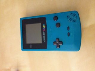 Nintendo Game Boy Color Teal Handheld System