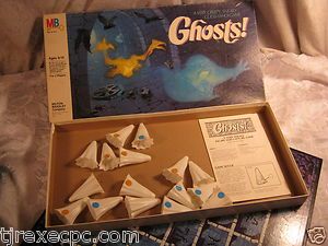 Ghosts Vintage Board Game Halloween Glow in The Dark