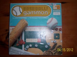 Gammon Baseball Board Game Circa 1984