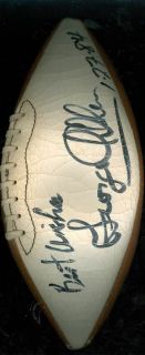 George Allen Signed Football PSA DNA Autograph