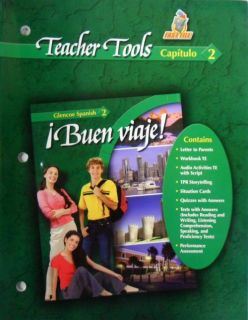 Glencoe Spanish 2 Buen Viaje Teacher Tools Capitulo 2