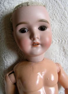 George Borgfeldt Pansy III Doll Face 23 inch Nice Condition Expensive