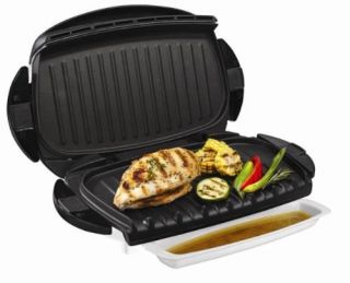 George Foreman GRP4 Next Grilleration 72 Square inch White Removable