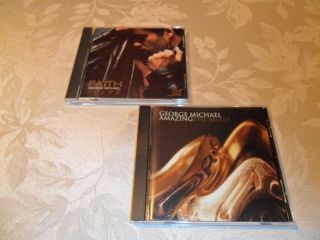 George Michael Faith & Amazing  The Mixes CD Lot of (2) *****