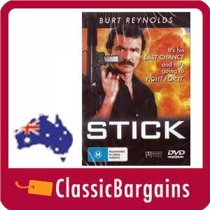 Stick Burt Reynolds George Segal Candice Bergen New DVD