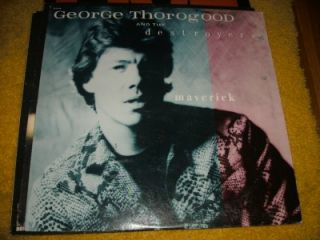 George Thorogood 4 Rock Records Maverick Bad to The Bone Live and More