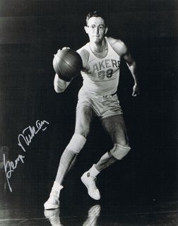 George Mikan Basketball HOFER 8 x 10 Authentic Autograph OBTAINED in