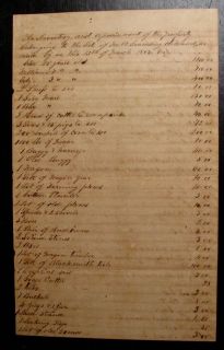  Civil War Era Slave Document 3 Slaves Jones County Georgia RARE